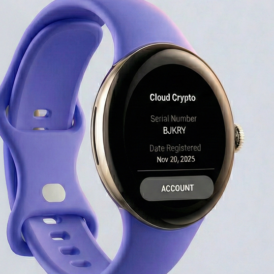 Google Watch - Device Registration